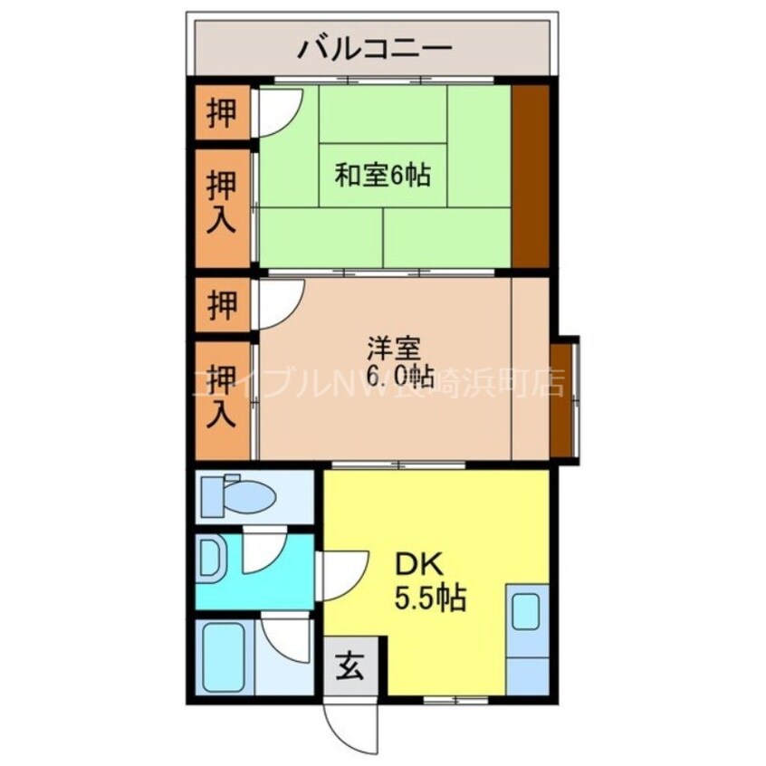 間取図 山口ハイツ