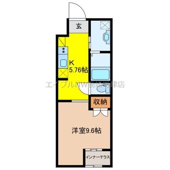 間取図 時津町浜田郷新築アパート