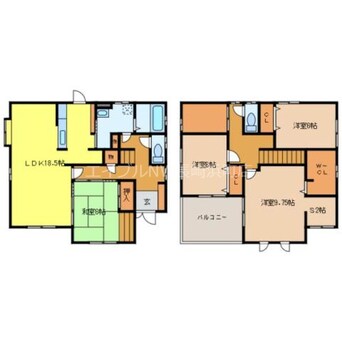 間取図 東町　橋口邸