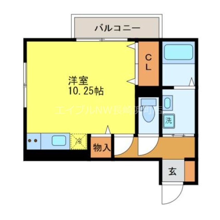 間取図 ビジュービスタⅢ