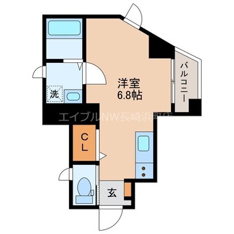 間取図 フォレスト大黒