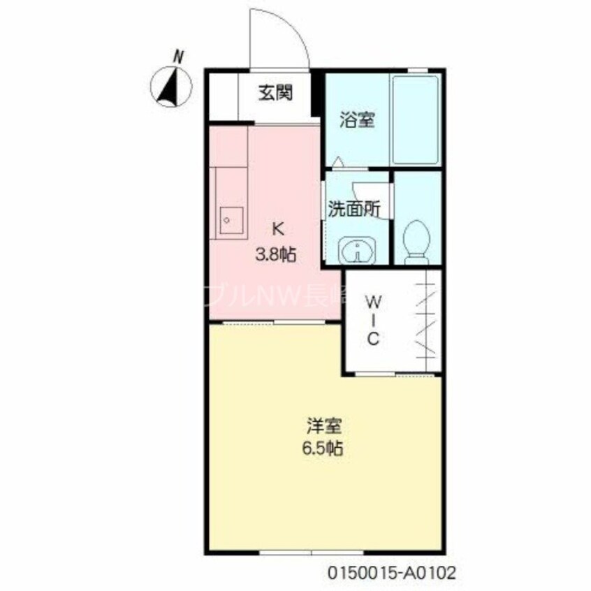 間取図 大村線/大村駅 徒歩14分 1階 築23年