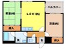 野上ビル 2LDKの間取り