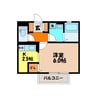 リンデンバーム 1Kの間取り