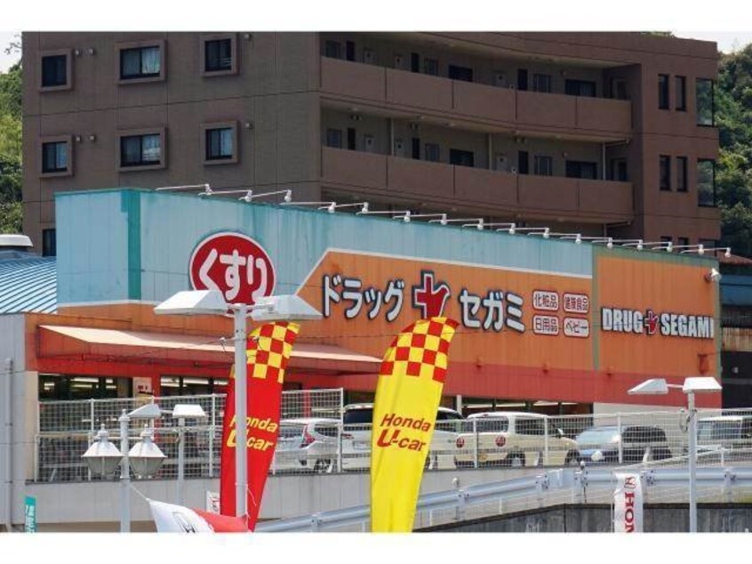 ドラッグセガミ葉山店(ドラッグストア)まで774m ベルメゾン