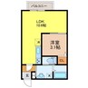 CREST 1LDKの間取り