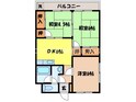 ヒルズ稲佐マンションの間取図