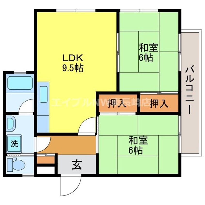 間取図 グランドメール清水