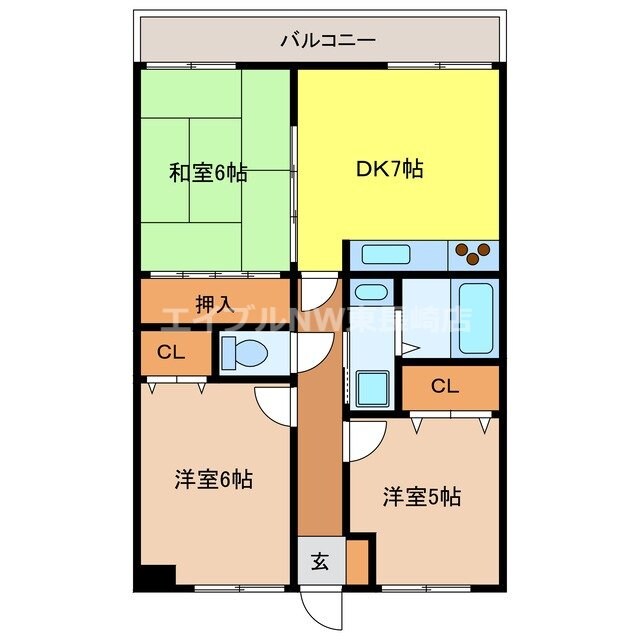 間取り図 リバー山王