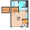 ハッピーキャッスル 1Rの間取り
