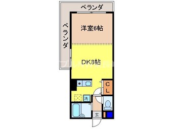 間取図 クオーレ中川