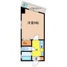 サンパール光町 1Kの間取り