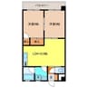 西部ハイツ高田駅 2LDKの間取り