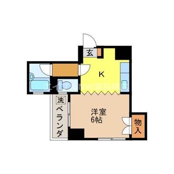 間取図 七福マンション八幡町