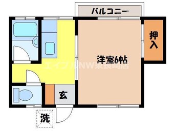 間取図 サンク日の出