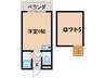 ヴィラ173 1Rの間取り