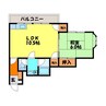 レインボーヒルズ 1LDKの間取り