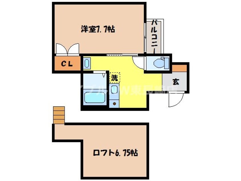 間取図 BRAVAS-I