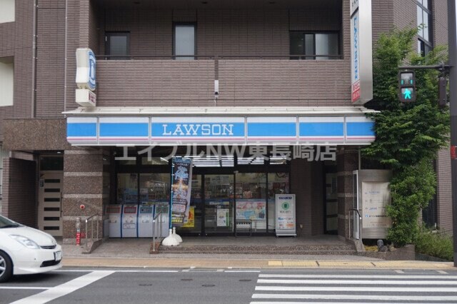 ローソン長崎市役所前店(コンビニ)まで94m 山口ビル（勝山町）