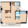 長崎市電１系統<長崎電気軌道>/五島町駅 徒歩5分 3階 築48年 1Rの間取り
