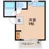 シャル夢館Ⅱ 1Rの間取り
