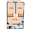 長崎市電１系統<長崎電気軌道>/住吉駅 徒歩2分 2階 築38年 2LDKの間取り