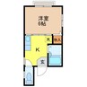 長崎市電１系統<長崎電気軌道>/住吉駅 徒歩2分 3階 築23年 1Kの間取り