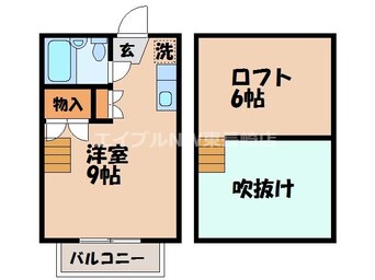 間取図 クィーンパレス赤迫