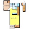 （仮）Residence田中町 1LDKの間取り