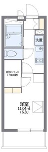 長崎本線/浦上駅 徒歩23分 3階 築17年 1Kの間取り