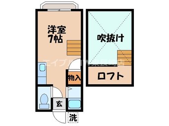 間取図 コーポアミーゴ