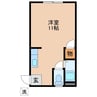 長崎市電１系統<長崎電気軌道>/若葉町駅 徒歩26分 1階 築28年 1Rの間取り