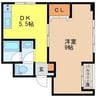 シャル夢館 目覚 1DKの間取り
