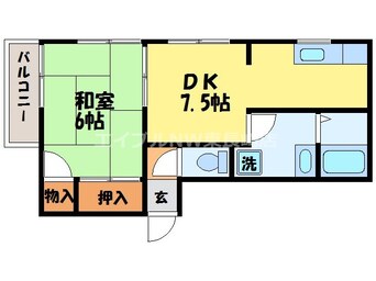 間取図 コーポ佐藤