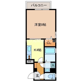 間取図 エスペランサ本原