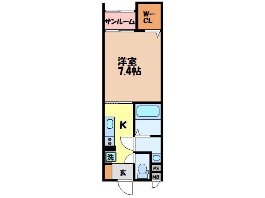 間取図 アプローズ宝栄