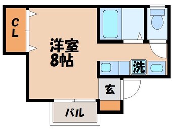 間取図 F・西北
