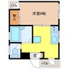 コーポ八幡 1Kの間取り
