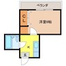長崎本線/長崎駅 バス:10分:停歩3分 3階 築37年 1Kの間取り