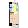 Residence大井手 1Kの間取り