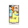 Casa Lusso 1LDKの間取り