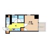 Residence桶屋 1Kの間取り