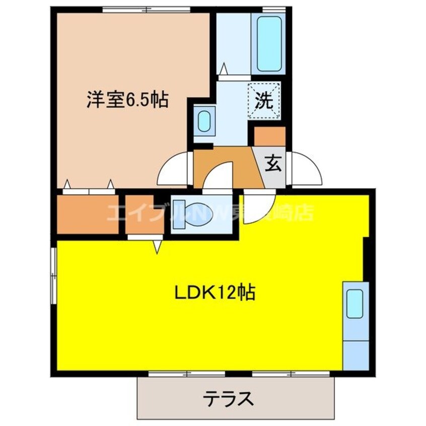 間取図 ソレイユ