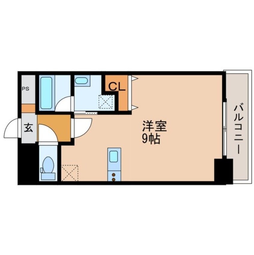 間取図 LA MAISON 長崎駅東通り