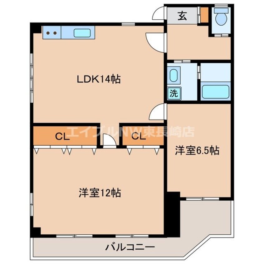 間取図 ＮＣＣマンション本原