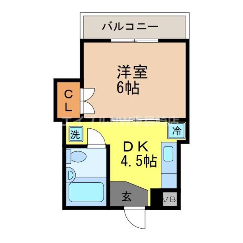 間取図 チトセビル