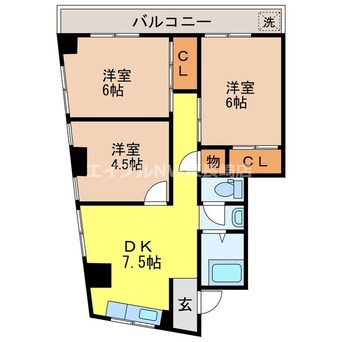 間取図 山秀ビル