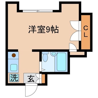 間取図 長崎市電１系統<長崎電気軌道>/大橋駅 徒歩7分 3階 築30年