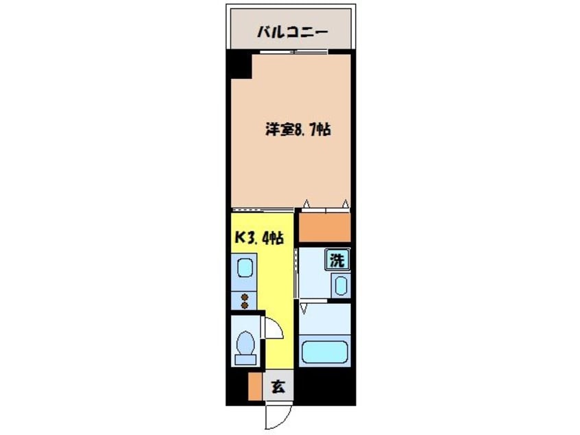 間取図 COURAGE