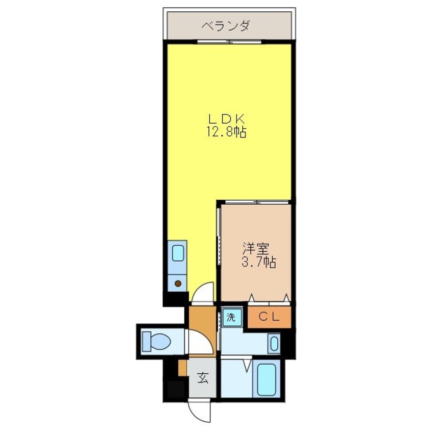 間取図 リード浜町